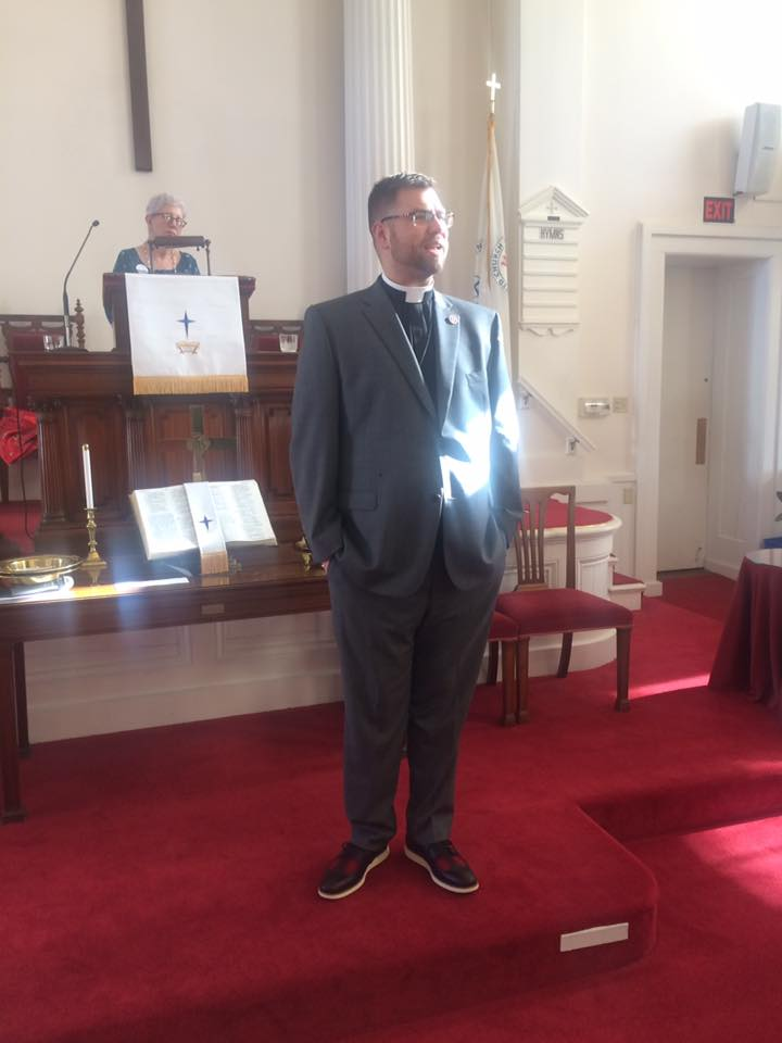 Reverend Dr Greg Gray is our new Pastor